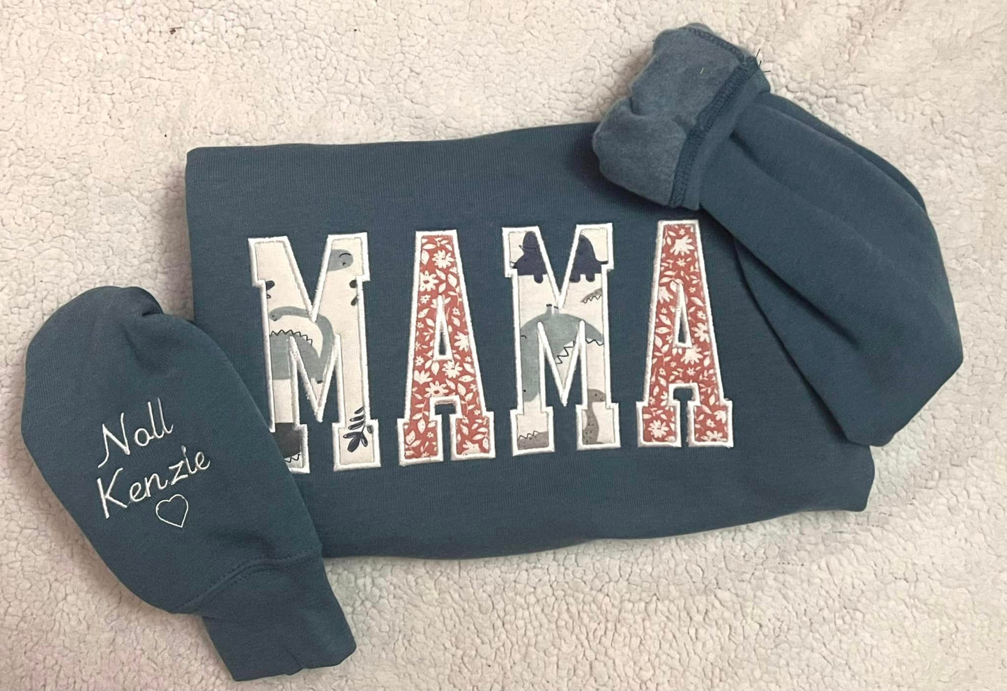 Mama Keepsake Sweatshirt | Bella Canvas Crewneck