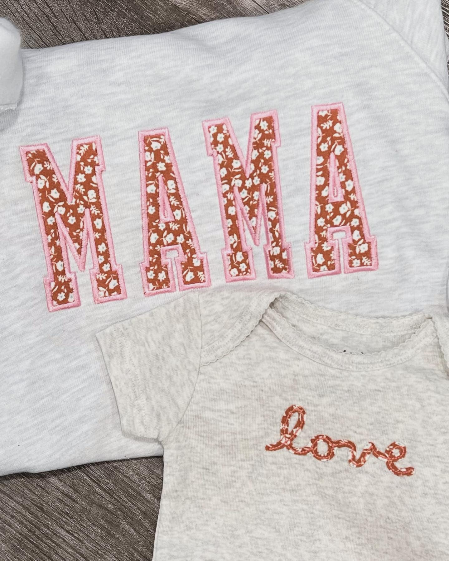 Mama Keepsake Sweatshirt | Bella Canvas Crewneck