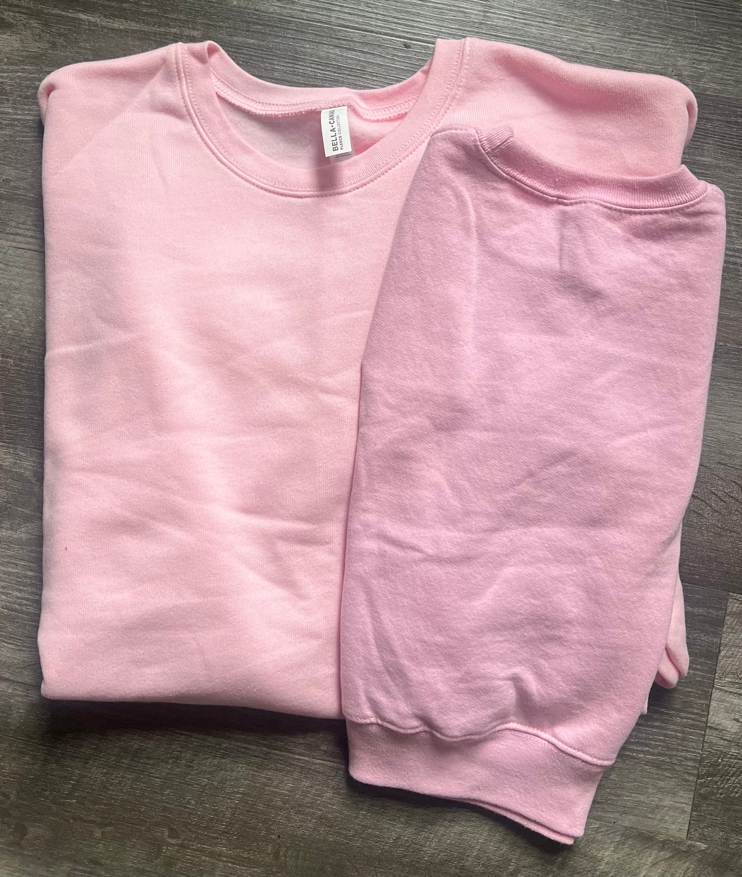 MAMA and MINI Matching Embroidered Sweatshirts | Bella Canvas Crewnecks