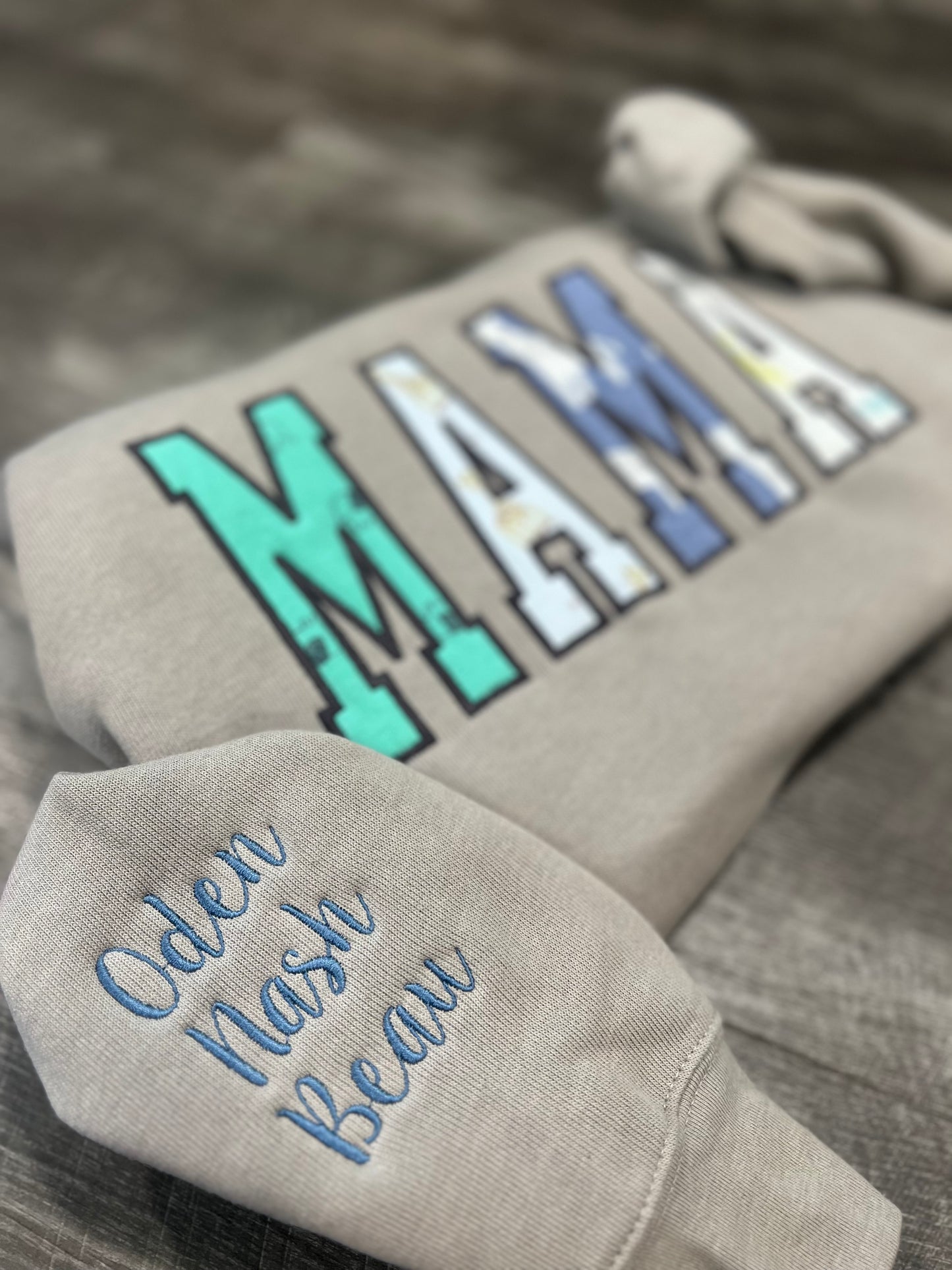 Mama Keepsake Sweatshirt | Bella Canvas Crewneck
