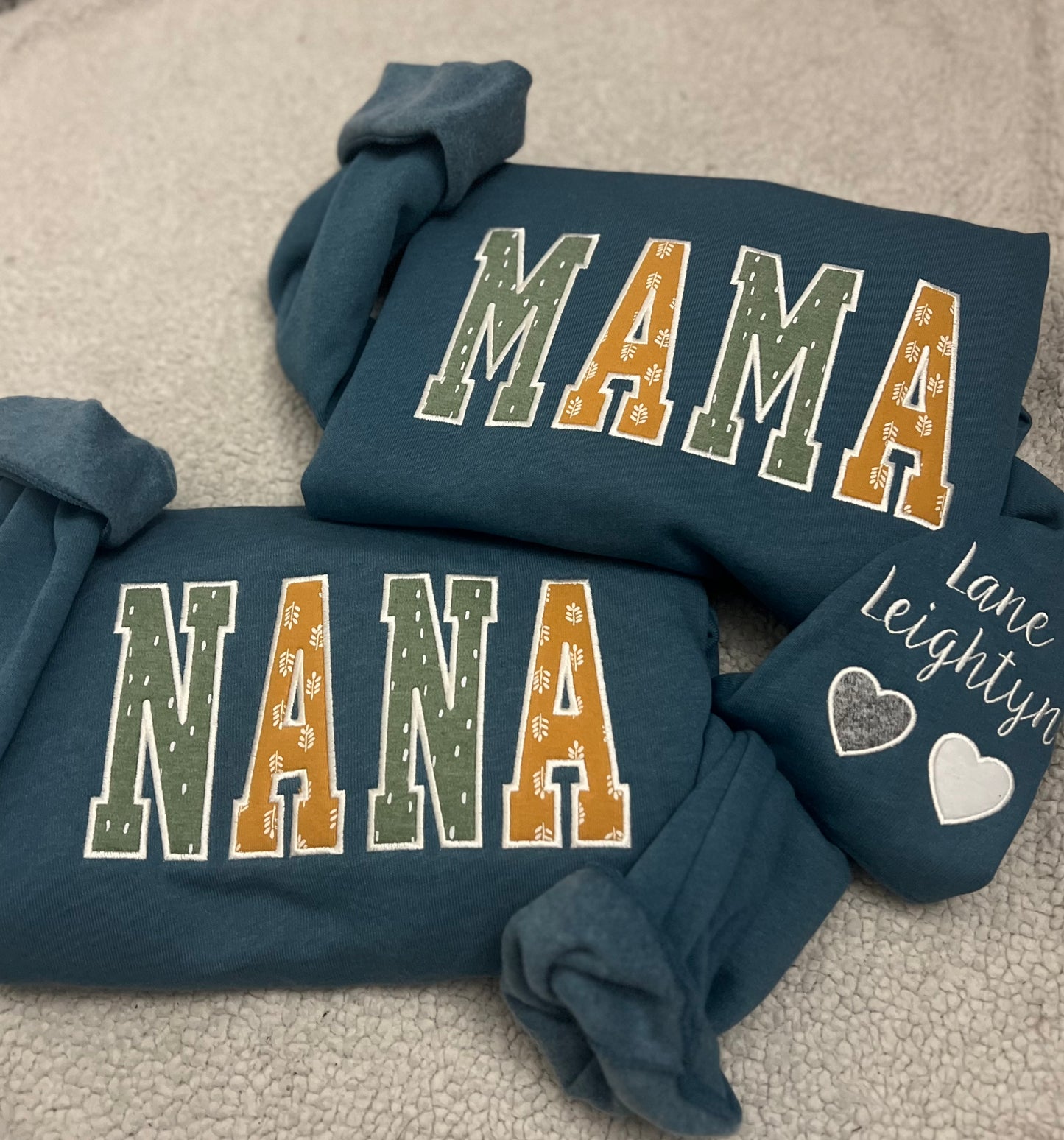 Mama Keepsake Sweatshirt | Bella Canvas Crewneck