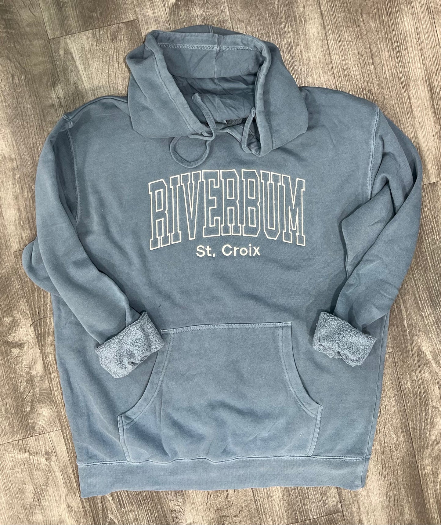 Cabin Life, Lake Life, River Bum Custom Embroidered Hoodie or Crewneck | Pick your Text!