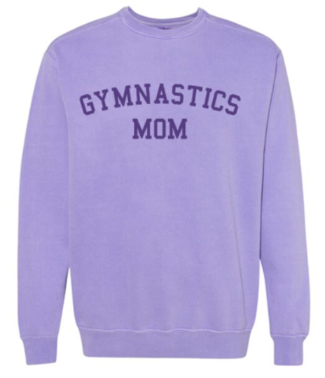 Dance Mom Full Front Embroidered Sweatshirt | Any Sport Available