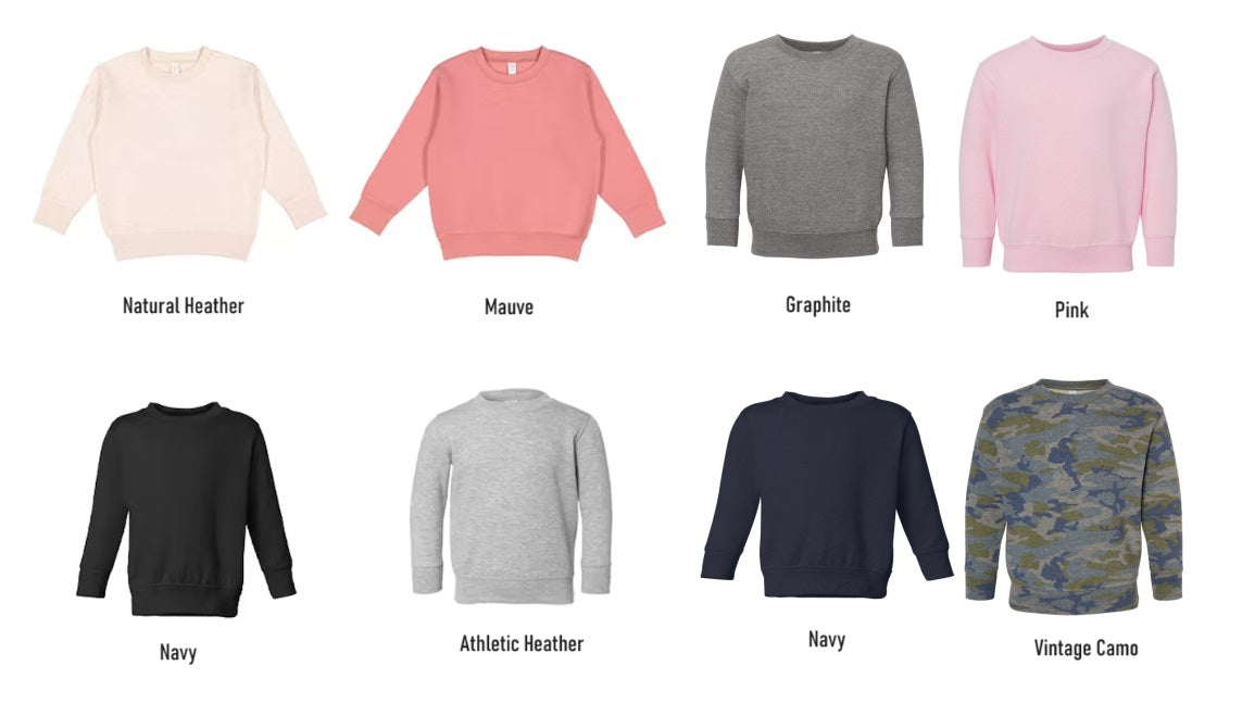 Hello Sunshine Embroidered Sweatshirt - Youth