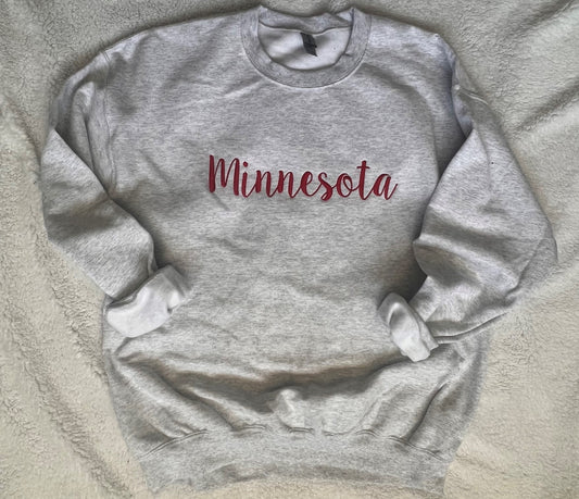 Custom Team Name Crewneck Sweatshirt