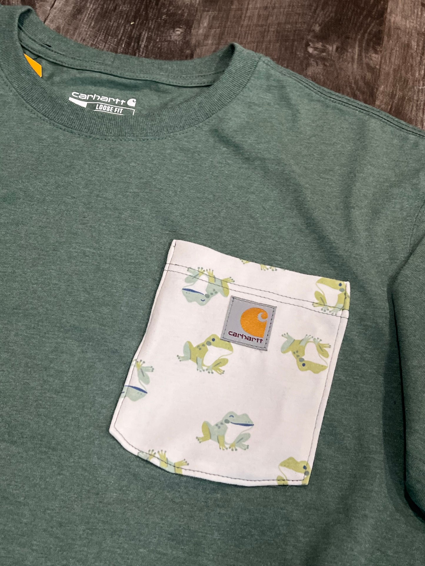 Carhartt Keepsake Pocket T-shirt with Baby Clothes