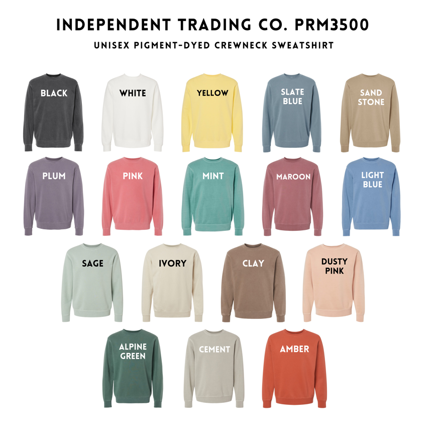 Dance Mom Full Front Embroidered Sweatshirt | Any Sport Available